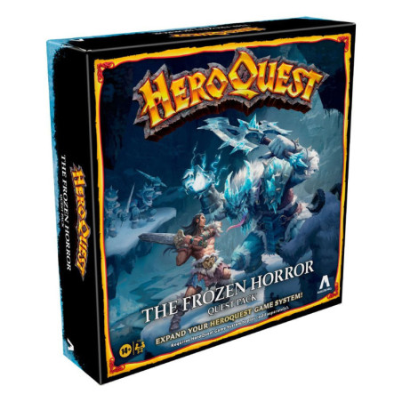 HeroQuest Expansión del Juego de Mesa The Frozen Horror Quest Pack inglés