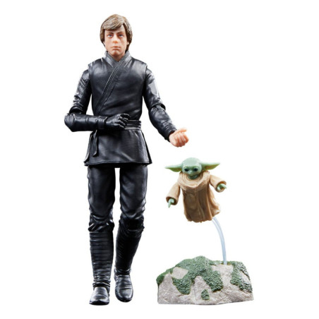 Star Wars: The Book of Boba Fett Black Series Pack de 2 Figuras Luke Skywalker & Grogu 15 cm