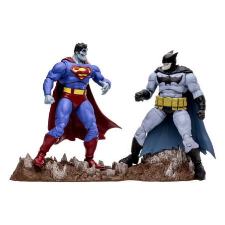 DC Multiverse Pack de 2 Figuras Bizarro & Batzarro 18 cm