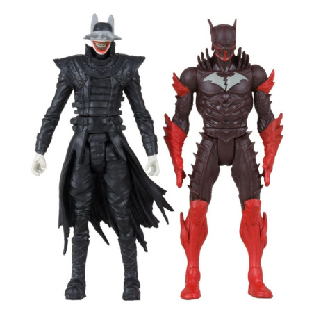 DC Direct Gaming Figuras & Cómic Batman Who Laughs & Red Death (Dark Nights Metal  1) 8 cm