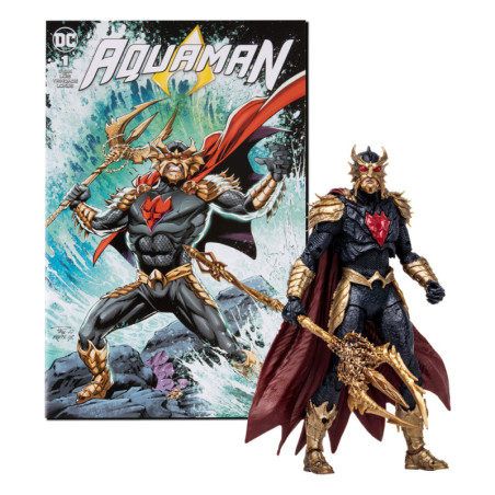 DC Direct Page Punchers Figura & Cómic Ocean Master (Aquaman) 18 cm